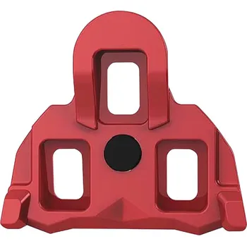 Pedál na kolo kufry EXUSTAR RSL1 (SHIMANO SPD-SL) červené 4,5°