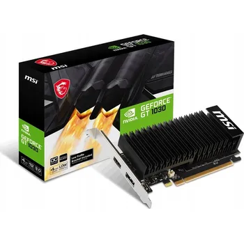 Grafická karta MSI GeForce GT 1030 4GHD4 LP OC NVIDIA 4 GB GDDR4