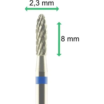 Příslušenství k frézce Tvrdokovová fréza - 8x2,3mm