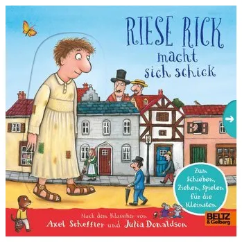 První čtění Riese Rick macht sich schick - Scheffler, Axel [DE] (2024, Formát desky, Julius Beltz GmbH)