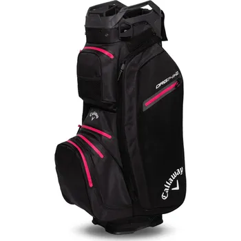 Golfový bag Callaway bag cart Org 14 HyperDry 25 - černo šedo růžový