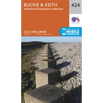 Encyklopedie Buckie and Keith - Ordnance Survey [EN] (2015, Skládaná mapa, Ordnance Survey)