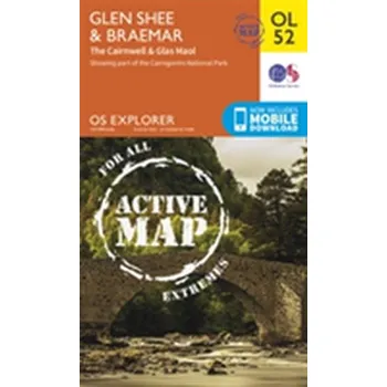 Encyklopedie Glen Shee & Braemar, the Cairnwell & Glas Maol - Ordnance Survey
