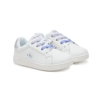 Dámské tenisky Sneakersy Calvin Klein Jeans Low Cut Lece-UP V1A9-82009-1355X S Bílá 30