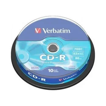 Optické médium 710561 CD-R 52x EXTRAPRO 10CAKE VERBATIM