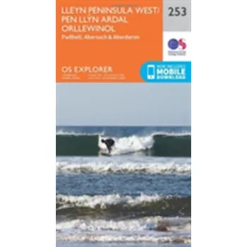 Encyklopedie Lleyn Peninsula West - Ordnance Survey [EN] (2015, Skládaná mapa, Ordnance Survey)