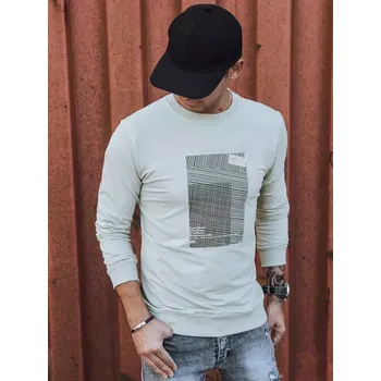 Pánská mikina Béžová pánská mikina s potiskem BX5355 Velikost: 3XL