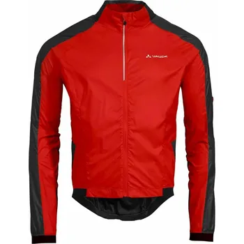 Cyklistická bunda VAUDE Air pro jacket cyklobunda pánská mars red Varianta: XL