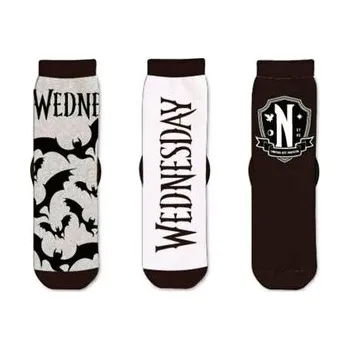 SADA 3 KS PONOŽKY WEDNESDAY - velikost 31-34