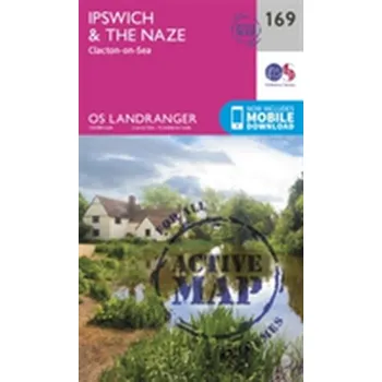 Encyklopedie Ipswich, the Naze & Clacton-on-Sea - Ordnance Survey