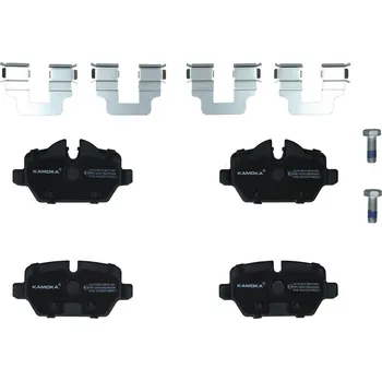 Brzdový systém Sada brzdových destiček, kotoučová brzda KAMOKA JQ1013612