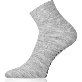 Pánské ponožky LASTING FWE ponožky vlněné sv.šedé