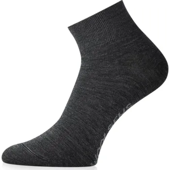 Pánské ponožky LASTING FWE ponožky vlněné tm.šedé