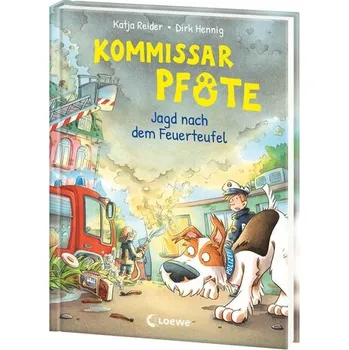 První čtění Kommissar Pfote (Band 8) - Jagd nach dem Feuerteufel - Katja Reider