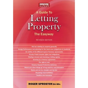 A Guide To Letting Property - Sproston, Roger [EN] (2022, Brožovaná, Straightforward Publishing)