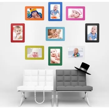 Rám na obraz Magnetický samolepicí rám, velikost 19,0 x 23,8 cm - tmavě modrá