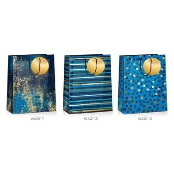 Set školních potřeb Torba prezentowa Grand Deep Blue 23x18x10cm MIX