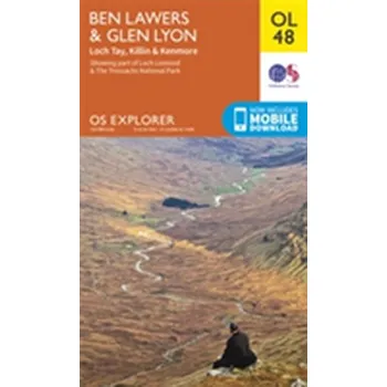 Encyklopedie Ben Lawers & Glen Lyon, Loch Tay, Killin & Kenmore - Ordnance Survey