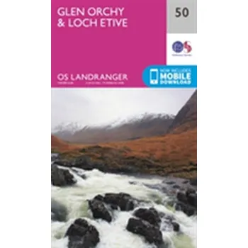 Encyklopedie Glen Orchy & Loch Etive - Ordnance Survey [EN] (2016, Skládaná mapa, Ordnance Survey)