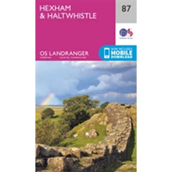 Encyklopedie Hexham & Haltwhistle - Ordnance Survey [EN] (2016, Skládaná mapa, Ordnance Survey)