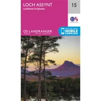 Encyklopedie Loch Assynt, Lochinver & Kylesku - Ordnance Survey [EN] (2016, Skládaná mapa, Ordnance Survey)