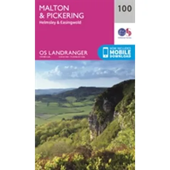 Encyklopedie Malton & Pickering, Helmsley & Easingwold - Ordnance Survey [EN] (2016, Skládaná mapa, Ordnance Survey)