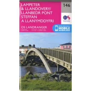 Encyklopedie Lampeter & Llandovery - Ordnance Survey [EN] (2016, Skládaná mapa, Ordnance Survey)