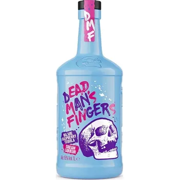 Likér Dead Mans Fingers Blue Raspberry Tequila Cream Liqueur, 15%, 0,7l
