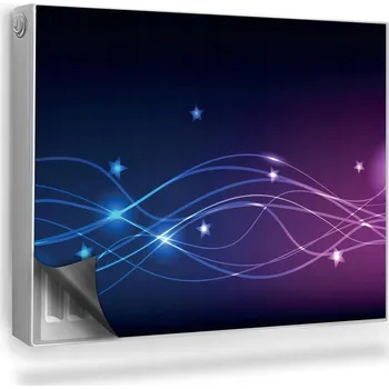 Obraz Magnetická podložka na radiátor, kryt 80 x 60 cm fialová