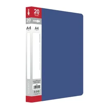 Archivační box Katalogová kniha A4/20 listová, modrá (cs, Junior)