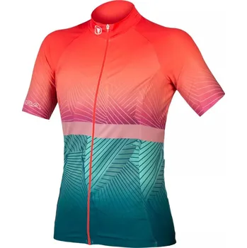 Cyklistické oblečení ENDURA Wms Lines dres dámský LTD coral L Varianta: XL