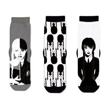 SADA 3 KS PONOŽKY WEDNESDAY - velikost 27-30