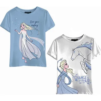 Dívčí tričko ERVE Dívčí tričko Frozen Ledové království bavlna Barva: BÍLÁ, Velikost: 98/104