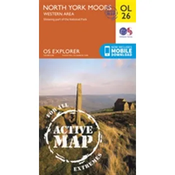 Encyklopedie North York Moors - Western Area - Ordnance Survey