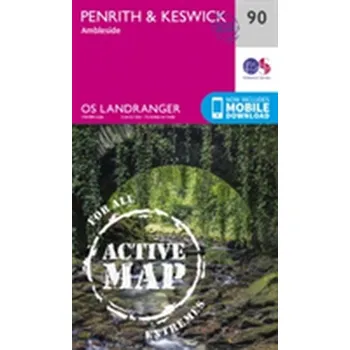 Encyklopedie Penrith & Keswick - Ordnance Survey [EN] (2017, Skládaná mapa, Ordnance Survey)