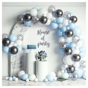 Balónková girlanda modro bílá - Cakesicq (cs, Cakesicq)