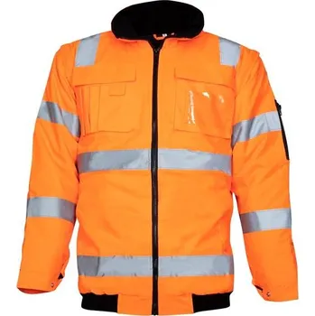 GM SAFETY Bunda reflexní HOWARD oranžová Velikost: XXL