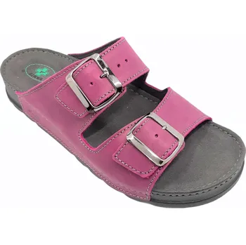 Dámské pantofle Dámské zdravotní pantofle Santé N/211/1 O75 CP – fialové, měkká stélka, podpora klenby Velikost: 36 (3.5)