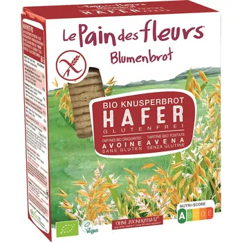 Pečivo Bezlepkový ovesný křupavý chléb bio 150 g - LE PAIN DES FLEURS