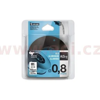 Příslušenství ke svářečce svařovací drát hliník/AlSi12 0.8 mm, plastová cívka průměr 100 mm, 0.5 kg - ER4047