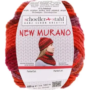 Příze Schoeller Stahl New Murano 05 (Směsová příze New Murano Rubin)