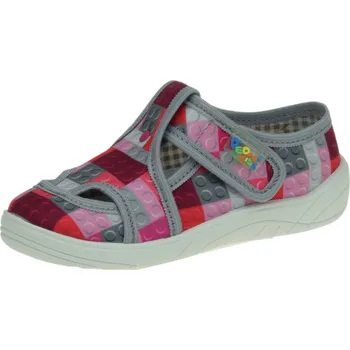 Dívčí bačkory Peon Peon NAZO NA/018PL růžové NA/018PL Velikost 28