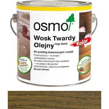 Olej na dřevo Tvrdý vosk Osmo černý 125 ml