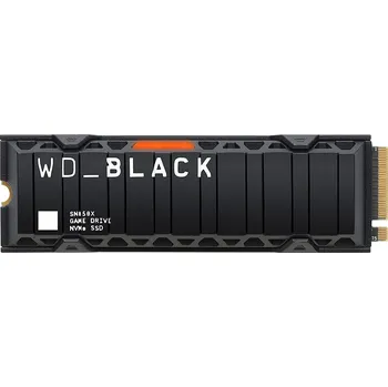SSD disk WD Black SN850X/1TB/SSD/M.2 NVMe/Černá/Heatsink/5R