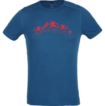 Pánská móda DIRECT ALPINE DIR.ALP.FURRY vlněné triko pánské petrol Varianta: XXL