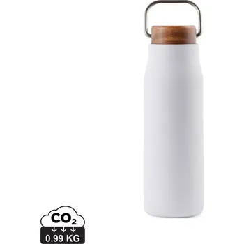 Termohrnek Termo lahev VINGA Ciro 300ml z RCS recykl. oceli - Bílá