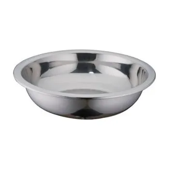 TOMGAST | mísa nízká nerezová, průměr 80 cm (Nerezová mísa nízká, průměr 80cm, výška 20 cm)
