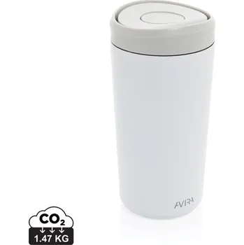 Termohrnek Termohrnek 400ml Avira Alix z RCS recykl. nerezové oceli - Bílá