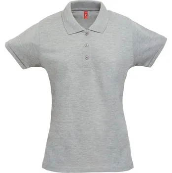 Dámská košile THC BERLIN WOMEN. Dámská polokošile - Světle Šedá / M