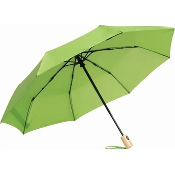 Deštník Větruodolný Kapesní Deštník Calypso S Automatickým Otevíráním/Zaviráním - Světle Zelená